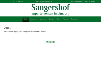 06 4 50473323 6109 ab activiteit appartement but camping contact deleted e e-mail either for gielenstrat hom info@sangershof.nl lak limburg login looking mail ohe oop or pag prior re renamed reserver rout sangershof sorry tariev tel the them we wordpres you