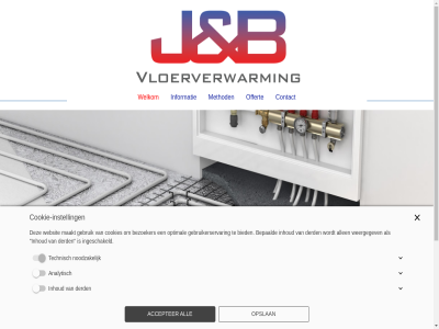 eer pistool Koor Informatie over J&B vloerverwarming in Vlaardingen - Zuid-Holland