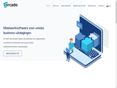 +31 0 030 05 06 1 146 1999 2026 25 85 aansluit achterstand actief afstand algemen ambities applicatiebeher arbeidsmarkt b.v bedrijv begrijp behoeft bekijk benieuwd bent beteken biedt binn branches busines business-uitdag complex contact corporates daarom deler detacher dienst disclaimer drag echt eenvoud enkel formulier gebied gebruik gemaakt gemen geremd gev grag hebt help helpt hom indien innovatie innover it it-specialist jammer jar kan kennis kiez klant klantcases kringlooporganisaties lat leg les loyal maatgemaakt maatschapp maatschappij maatwerksoftwar maatwerksoftware-oploss mak mat men mens mvo naritaweg nederland nem nieuwst nl nodig non non-profit ondernem ondersteun ontwikkelt onz opdrachtgever oploss orcado organisatie organisaties privacybeleid profit razendsnel referentiecases referenties regulier slimm snel softwar softwareoploss specialist specifiek sprek standaardpakket stapp stilstand succesvol succesvoll system tal technologie uitdag uiteenlop uniek vakmens veld verantwoord verouderd versnel verstur vertal volg volled vooruit voorwaard vraagstuk waarin waarom we wereld werk wij wilt zet zoekt