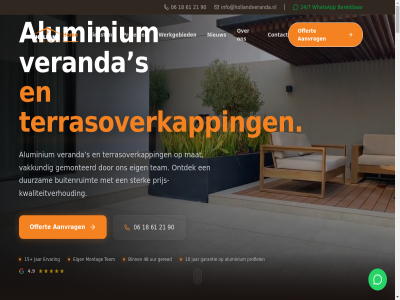 .. 06 10 100 15 18 2 2026 21 24/7 24u 3500 3d 4 4.9 48 5 61 8 90 aanrader aanvrag absolut achteraf achtergrondvideo actief advies afgewerkt afsprak afwerk algemen all almer aluminium amsterdam antwoord assortiment b.v bd bekijk bereik betal binn blij bram breda browser buit buitenlev buitenruimt carport cengiz comfort configurator contact corn correct dagelijk dc den denk denny dienst dondu droomveranda ds duidelijk duurzam echt eerlijk eerst efficient eig eindhov eindresultat elk erg ervar excellent extra fantastisch frederik funder gaf garantie gecontroleerd geeft gehel geinstalleerd gekreg geled geleverd gemiddeld gemonteerd geniet geplaatst gered gerr gi glaz gratis groning h haastwerk hag hbram hel hog holland hom houd ht huis inbegrep info@hollandveranda.nl inspiratie installatie it jans jar jero jeroen jf jm jn johan jolanda jullie jv keramisch klant klantenservic klar kort kozijn kwaliteit kwaliteitverhoud lat lever leverancier levertijd licht lux maand maatwerk mat material mee meerwaard mehmet meijer meten millimeter mn modell modern mogelijk montag monteur mooi nauwkeur nederland netjes nieuw nijmeg nodig nuri offert ondersteunt ontdek ontworp onz oogt opvalt ord order overkapp overkapping/veranda pas passend perfect plaats planning plezier polycarbonat populair prachtig prijs prijs-kwaliteitverhoud prijsopgav privacybeleid professionel profiel project reactie realiser recht regio review rotterdam rust s schuifpui schuifwand seizoen servic sj snel snell snelmenu snelst soepel solak stat sterk stevig sti strak team tegel terrasoverkapp tevred thijs tijd tijden tilburg topservic tuin tuinkamer uitgebreid uitgevoerd uitnod uitstek utrecht uur vakkund vakmanschap vakmens vandag vandijk veelgesteld veranda vergunn verliep vertrouw verzorg vind vlekkelos voel vooral voorbehoud voorwaard vorig vrag vriendelijk vries vrijblijv we wek werk werkgebied werkt whatsapp wij wim wj woning zegg zer zien ziet zit zomervakantie