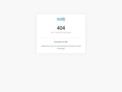 404 ander controler doorverwez fout gevond homepag klik pagina url