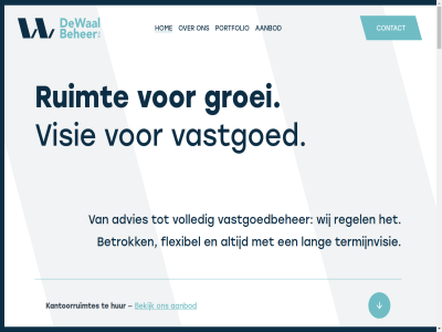 +31 0 101 1400m 2026 2661424 30 3584 aanbod administratief advies advocatenkantor algemen almer amersfoort art asset assetmanagement avg b.v bb beheert beher bekijk belegger betrok bred co complet contact crer design duurzaamheidsambitie duurzam eis ek en flexibel flexibiliteit focus fusie fusieorganisatie gebruiker gerenommeerd gewaardeerd graphic groei hiermee hom hoofdkantor hout hur huurder huurrelaties info@dewaalbeheer.nl kantoorgebouw kantoorruimtes kind kom kwaliteit lang langdur lever linkedin luden management mid midden-nederland modemweg mol monumental nederland nieuw nieuwbouw o.g offices onz opdrachtgever organisatie pand papiermol passend portfolio privacy project pythagoraslan realiser referenties regel ruimt scala spraakmak stat state-of-the-art sterk technisch termijnvisie the uitdruk utrecht vandag vastgoed vastgoedbeher vastgoedportefeuill veelzijd vergroend verhur vertrouw verzorg visie voldoet volled voortzet voorwaard waard waarder waarin wal websit werkt wij wild wittevrouwensingel zorg zoud zowel