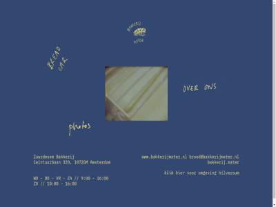 00 10 1072gm 16 320 9 amsterdam bakkerij bakkerij.mater brood@bakkerijmater.nl ceintuurban do hilversum klik mater omgev vr wo www.bakkerijmater.nl za zuurdesem