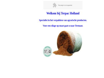 agrarisch gat holland mat product silag specialist termat terpac verpak welkom