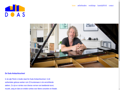 1 13 2 25 3 5 8 8013 ambacht ambachtsschol atelier atelierhouder authentiek beeldend concert contact cultur d dan diver doas e enkel gebouw hom info@doas.nl klein kunst kunstenar kunstkadoas mimosastrat muziek oud pierik privacyverklar ruim ruimtes sb stat theater verschill vorm werk wijk workshop zang zwoll