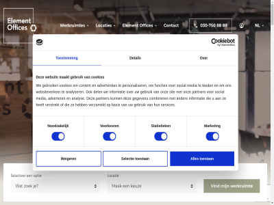 -750 030 1 17.00 2 2026 24 24/7 3 4 5 6 7 8.30 88 a adres advertenties adverter all allen almer alsof ambities amsterdam analys analyser antwoord app aqqo assortiment barneveld baron bas basis bedrijv begrijp bekijk beleid bent bepaalt bereik betal beter bied binn blijf brainstormsessie bruisend busines capell central combiner comfortabeler coming community connect consent contact content cookies creativiteit creeert daalwijkdref day de del den detail diem direct diver drenth drink drom druk easy een eenvoud eig element elementoffices.nl elk emm enthousiast ernar event exclusiev expertis faciliteit facturatie financiel flexibel flexplek flexwerk fod for functies gan gebruik gedan geeft gegeven gekoz geurbelev goed goeman groei groeiend helemal helpt heuvelman hoogt horeca hospitality hospitalityteam hotel hur ideeen ijssel info@elementoffices.nl informatie innovatiev inspireert inspirer interieurstijl it it-technologie jij jou jouw juist kalender kantoorruimt kantoorruimtes kantor kennismak keuz kies kijk klaarstat knop koffie kom komt kop kopier korting krijgt laatst legg leid lekkerder level locatie locaties m maakt maandelijk mak makkelijk management manier markerkant market mat media meegroeit meern meeting meld member membership mens mid midden-nederland mindset modernst motiveert muziek nagellstrat namelijk nederland netwerkborrel next nieuw nl noodzak nooit offertes offic offices omgev onz oplad oploss optie partner past pelmol person personaliser plan plek print privacy process professionel reken reserver resultat review rietban rom rondleid rotterdam ruimt runt scann selecter selectie selection servic services serviceverzoek sfeervoll sfer sit slag slimm sluit social softwarepartner son soort spaces spel spot stan station statistiek team technologie tegoed terecht thuis thuisbasis tijd toegang toegank toestan toestemm tower42 treecity tuss uitgebreid uitstraalt utrecht uur vacatures vast veenendal veilig venue verder vergaderlocaties vergaderruimt vergaderr