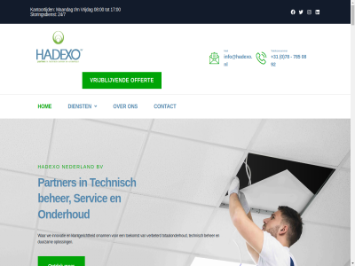 +31 0 00 08 17 2023 24/7 26 3331 3344 41 78 785 92 ambacht beher bezoekadres brandbeveil bv by contact copyright dienst duurzam elektrotechnisch hadexo hendrik hom ido info@hadexo.nl innovatie installaties jg kantoortijd klantgericht klimaatinstallaties lr maandag mail meerval met nederland offert omarm onderhoud ontdek oploss over partner regeltechniek sanitair servic servicedesk stationsweg storingsdienst t/m technisch telefoonnummer toekomst totaalonderhoud udefin verbeterd vrijblijv vrijdag war we zwijndrecht