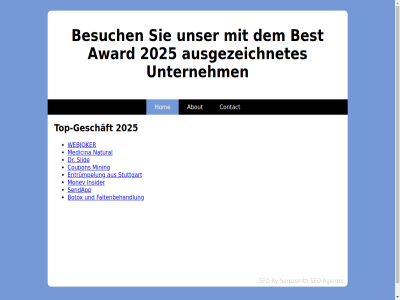 2025 about agentur aus ausgezeichnetes award best besuch botox by contact coupon dem directory dr entrumpelung faltenbehandlung geschaft hom insider medicina mining mit money natural sendapp seo serpzenith sie slid stuttgart top top-geschaft und unser unternehm webjoker websit