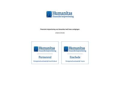 financiel hom hulpverlen humanitas keuz mak twee vestig
