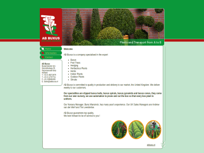 +31 11757711 238446265 35 48271979 6 a ab ab-buxus abbuxus.nl and andrew are barry be burgemeester buxus company contact dorp e experienc export f forward fruit guarantes has hazerswoud hazerswoude-dorp hedging herb herbacious heuvelhofweg holland hom indor information leendert lok manager many nursery our outdor plant quality s sales sales@abbuxus.nl servic shrub specialised t ten the tim to top tres uk wansinck we welcom werf year you