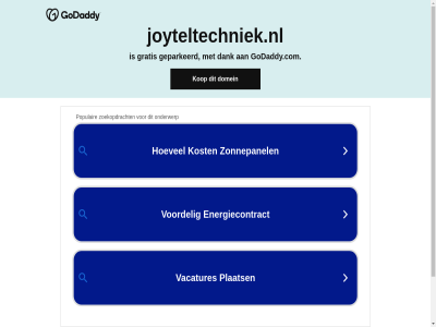-2024 1999 all copyright dank domein geparkeerd godaddy.com gratis joyteltechniek.nl kop llc parkwebdisclaimertext privacybeleid recht voorbehoud