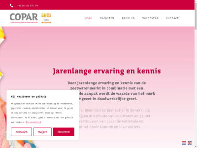 +31 0 001 01 11 115909 12 162 181 222 28 326 376 466 4940 4941 5 576 6 654 9 aanbieder aanpak aanpass accepter achter advertentie advertenties ae afwijz akkoord analyser b.v b01 behal behoort behoud betrouw bewez bio box btw categorie communicatielijn concurrentie constant consument contact contact@copar.nl cookies copar copar.nl cultur daarmee dienst discussie doelstell duidelijk een eenduid effectiev efficiency efficient eis elftweg ervar expertis f filosofie focus formulier frequent gan gat geautomatiseerd gebruik gecertificeerd gefundeerd gekarakteriseerd gepersonaliseerd gev global grot hiervan hog hom hoogst informatie inhoud innovatiestrategie invester inzicht jarenlang kanal kenmerkt kenn kennis klant klik kort kvk kwaliteit kwaliteitsstandaard leverancier markt marktbenader medewerker merk merkeigenar merkenhouder merkwaard middel nederland nem netherland nl nl-bio no nosen nr omzetgroei ondernemerschap ontwikkel onz organisatie partner permanent plat platform po positie privacy privacybeleid profiter raamsdonksver rapportag realiser regelgev relatie retailer skal slagvaard speler stakeholder stan stat succes surfervar t the top transparantie uitgegroeid vaandel vacatures vanweg verbeter verker verschaff verstevigt verzend videospeler vind voldoen voldoet volled vp vrag waarder waardor waarom we wer wij wilt z zodat zoetwar zoetwarencategorie zoetwarenmarkt zoetwarenspeler zorgt
