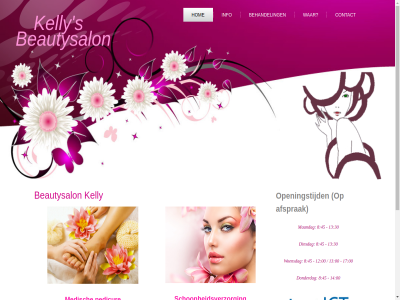 00 12 13 14 17 30 45 8 afsprak algemen beautysalon behandel by contact designed dinsdag donderdag hom info justict kelly les maandag media medisch openingstijd pedicur s schoonheidsverzorg social via volg war woensdag