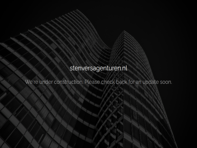 an back check construction for pleas re son stenversagenturen.nl under updat we