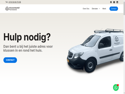 +31 0 00 07 08 20 2024 53 6 63 73 adres afgerond allen bent contact dienst drom droomhuis ervar gelov help hom huis hulp info info@klussenbedrijfpurmerend.nl jar juist klant klar kluss klussenbedrijf link ma mak mogelijk nem nodig plek project purmer realiser rond sam snell stat tel tevred vakmanschap we werk won zegg