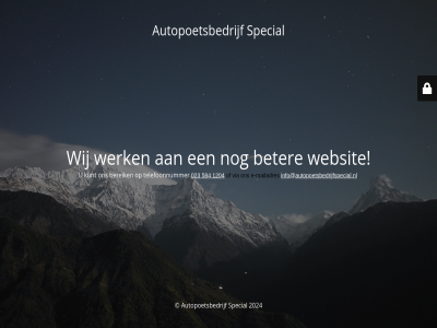 023 1204 2024 584 autopoetsbedrijf bereik beter e e-mailadres info@autopoetsbedrijfspecial.nl kunt mailadres maintenanc sit special telefoonnummer undergo via websit werk wij