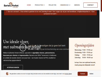 00 1 10 11 16 17 1996 300 300m 300m2 aanbied advies adviesgesprek afsprak afwerk algemen allen ambacht authentiek bartel bartley basis bekijk beleid bent best bestaand betrouw bezoek bied biedt budgetvriend collecties contact contactgegeven cookies crer de diver donderdag droomhuis duurzam eenvoud eigentijd eindhov elk ervor esthetisch functionel gat gebruik gef gegarandeerd gelegd gelov genev geplaatst geschikt gev grag hart help hierop hom houd hout huis ideal info@bartelsparket.nl inspiratie installer jij jouw jullie kies kijkj klar koffie kom krass krijgt kwaliteit laatst lak laminaatvloer laminat lat les let lev liefhebber lux m mak make-over mat menu merk minimalistisch modern mooi mooist naadloz natur nem nieuw nodig offert olie onderbreng onderhoud onderhoudstip onlin ontdek onz opdoen open openingstijd opknapp optimal parket partij partner patroonvloer per perfect person privacy product professionel project pvc pvc-vloer resultat review ruimt sfer showrom sind slijtvast sluit snelmenu soort specialist stan stat sten stijl stijlvoll strak t thee thuis tijden toestan transformer trap traprenovatie traprenovaties tuss typ uitgebreid uitnod uitstral uitvoer uur vakkund vakmanschap veldhov verkrijg verschil verschill versie vind visgrat visie vloer vloertyp vloerverwarm volg volop vooraf voorkom voorwaard vormt vrag vriendelijk vrijdag waarmee warm waterbestend we websit welkom wij wilt woensdag won woonbeton wooninspiratie yooker zaterdag zer zien zodat zoek zorg
