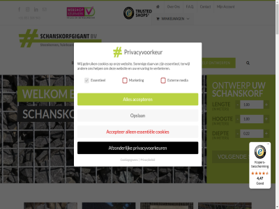 +31 0 1 12 130 2 2021 2022 2025 22 26 3 308 4 47 7554pb 851 943 accepter accessoires account afsprak afzonder algemen all allen amersfoort anskorv april beher bekijk bel bent bericht beschadigd bescherm bezoekadres bijvoorbeeld blij bloembak blog blogartikel border breng breuksten bv contact cookiegegeven cookies copyright daarvan december diept dik direct doe doordat dracht drag duurzam e e-mail eenvoud eig elk elwin ensched erfafscheid erg ervar essentieel essentiel extern f.a.q facebok flexibel frieda ga gebruik gegarandeerd gehel geholp gemaakt gemak geplaatst geproduceerd gevestigd geword ginnek goed grag grind haaksbergerstrat haard handleid hel helas helemal help hengelo hierdor hiervor hoeft hom hoogt hoogwaard huis ideeen info info@schanskorfgigant.nl informatie inhoud inspiratie inspiratiepagina instagram karakteristiek kenn keurig kiest klant koper kopers-bescherm kreg kunt kwaliteit legio lengt ler lever linda link linkedin maart maatwerk mail mak market mat material media meter mogelijk nagekom natur nederland net next nieuw nodig noorderpoort offert omhein onlin ontdek ontwerp ontwerpmodul ontwerptol onz opslan over overijssel pesch pesch-van plaats prachtig prev prima privacybeleid privacyverklar privacyvoorkeur problem product productie raadpleg recent ruitenberg sam samenstell sch schanskorf schanskorfgigant schanskorfgigant.nl schanskorfproduct schanskorv schutting servic sfer sommig specialist split stap steenkorf steenkorfproduct steenkorv stell sterk stijlvoll supergoed supersnel tankstation telefon terwijl tevred tijden toegestuurd transport tubantia tuin tuinbank tuinhaard twent uitbreid vakkund variaties verbeter vertel verzekerd volgend volled vonkenscherm voorgemonteerd voorwaard vrag vriendelijk vrijheid vull waterstof waterval we websit welkom wenzel wet wij winkelcentrum winkelwag zegg zelf