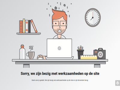 bezig binnenkort construction dank eijkenrod geduld sit sorry terug under we werkzam