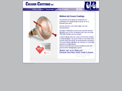 aanbreng actief all apparatur applicator behulp betekent breng chemisch coating contact cruson daarvor du enig enkel garant geavanceerd gebied gecoat gerobotiseerd graphic grot hoogwaard indruk industrial jar klar klein knowhow kort krijg kunt kwaliteit kwaliteitscontrol levertijd licensed machines meetapparatur nederland nieuw onderdel onz pont producer puntgaf realisatie scherp series sit specialist stat stuk teflon tidi tientall toepass verwerk voorkom we welkom werkzam