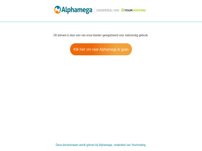 alphamega domein domeinnam gan gebruik gehost geregistreerd klant klik onderdel onz toekomst yourhost