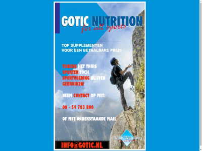 2012 2013 all for gotic nutrition sport