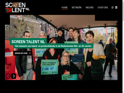 10 2026 aansluit activiteit actueel agender all artikel audiovisuel av av-klimat av-sector bekijk bevorder binn bouw camies carm contact creatief dekkend draagt ecosystem esp film financier funger gebied gemaakt hel hiermee hom hub inclusief infrastructur instagram international jag jeroen kennisdel klimat knooppunt kort kracht landelijk lau leid len lez linkedin maker maria med missie mogelijk mourman nadruk national nederland netwerk netwerkorganisatie nieuw nl onderl ontmoet ontwikkel passing privacy productiehub professionaliser recht rob scren sector short skill skills-train snel sterk stnl talent talentontwikkel the toekomstbestend training uitwissel verbindt verder versterkt visie volg voorbehoud we websit wink wisselwerk x zauts zoekt