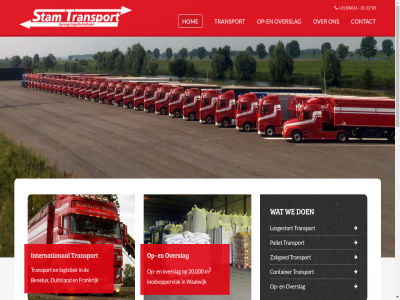 +31 0 12 1953 1996 2 20 20.000 2017 2026 31 416 50 5145 75 90 aanvrag ad all b.v bedrijf beeld begon benelux binn buitenland contact container dagelijk design diver doorgegroeid duitsland e e-mail eig facebok fax frankrijk gerrit gespecialiseerd handel hilststrat hom info@stamtransport.nl informatie international kop kunstmest logistiek loodsoppervlak losgestort m mail mais nem nieuw nvs offert onderweg op- overnam overslag pallet product pulp recht rl routes sindsdien stam tarw tel transport transportbedrijf vacatures vervoer volg voorbehoud vrachtwagen vrag vrijblijv waalwijk we webdesign zakgoed zon