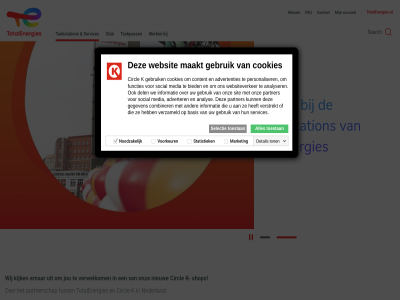 0 2024 account advertenties adverter alimentation analys analyser basis begin bepaald bied carousel circl circlek club combiner contact content cookies couch couche-tard del detail detailhandelsactiviteit ernar europes faq functies gebied gebruik gegeven gemak informatie jou k kijk leider maakt market media merk mobiliteit nederland nieuw nl noodzak ok onz overgenom partner partnerschap paus personaliser scrolling search selectie services servicestation shop sit social statistiek tankpass tankstation tard toestan ton totalenergies totalenergies.nl tuss verstrekt verwelkom verzameld voorkeur we websit websiteverker welkom wereldwijd werk wij zakelijk