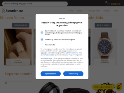 0 1.109 132 267 65 802 893 advertentie advertentiepartner advertenties app apparaatgegeven apparat basis beher bekijk belang bepaald bezwar collectie content contentmet cookie cookie-instell cookies dames dienst doelgroepenonderzoek en/of feestelijk ga gebruik gebruikt gedeeld gegeven geopend gepersonaliseerd gerechtvaardigd her hieronder hierteg hom horloges id informatie inhoud instell ketting kid kunt leverancier link mak mod onderan ontwikkel oorring open opgeslag opslan opties pagina persoonsgegeven populair privacy product ring s sierad sit specifiek tcf tcf-leverancier toestemm trek undefined uniek verwerk verwerkt via vraagt welkom zoek