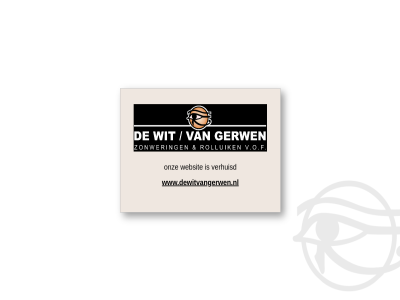 gerw onz rolluik v.o.f verhuisd websit wit www.dewitvangerwen.nl zonwer