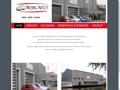 1968 afsprak auto bent contact diver een familiebedrijf gebruikt gerust goed hand hom indien interes mak merk neemt niesing occasion onderhoud onz reparatie reparaties s sind specialiseert suzuki toyota verkop vrag we wilt