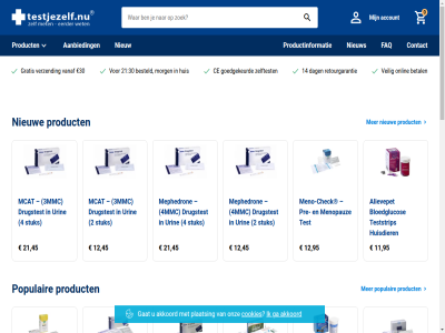 0 00 0575 10 11 12 13 14 16 17 18 19 2007 2026 21 23 25 30 333 4 45 46 4mmc 5 50 6 711 8 9 95 aanbied account actief advies afgelop akkoord algemen alievepet all antigen antwoord augustus behor bekend bekendst bekijk belangrijk beleid benoem bericht beschik besteld bestell betal betrouw bied blaas-check blaasontstek blas blijv bloedglucos bol.com bruikbar bv cart ce check chevron cocain coeliakie consument contact contactpagina cookies corona covid daarom daartoe dag direct drogist drogisterijketen drug drugstest echter eenvoud eerder eig expand faq ga gat gebruik gecertificeerd gesteld gev gewaardeerd gezond glucos glucosemeter glut gluten-check goed goedgekeurd grag gratis groothandel grootst hand hel hierbij hog holland hond huis huisdier iederen informatie jar kat klant klantenservic klantenservice@testjezelf.nu laatst langer les levelx licham linkedin maandag mail meerder meno meno-check menopauz mephedron met meter mogelijk monitor mor morg motto multi natur neus neustest nieuw o.a ondersteun onlin onz outlin par partner person pharma phon plaatsing plein populair pre privacy product productinformatie professional regelmat retourgarantie retourner right rondom ruil schaff search shopping sind sitemap snell sneltest speekseltest stell stuk t/m tal tegenwoord telt test testjezelf.nu teststrip thuis tuss uiteraard unipharma urin vanaf vandar veilig verder verkop verkoper vernieuwd verschill vertrouwd verzend via volg voorwaard vrag vriesia vrijdag we websit webwinkel wel wet wij winkel zeker zelftest zelfzorg zer zoal