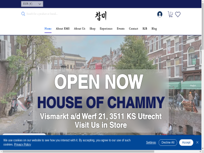 0 00 1 11 15 2 2026 21 25 26 3481 3511 45 94991200 a a/d about accept agree all am and b.v b2b batestein bd blog bok brand buy by card chammy coming condition contact contact@chammyems.com cookies dates declin disclaimer egift ems eur event experienc faq for free guides harmel head hom hous how hr information instruction interact introduction it jun ks kvk loyalty may mor netherland nl866962827b01 now number offic on open or our pm policy privacy product programm return search see session setting shipping shop son such term the times to trial try us use user utrecht vat videos vismarkt we websit werf why with you your