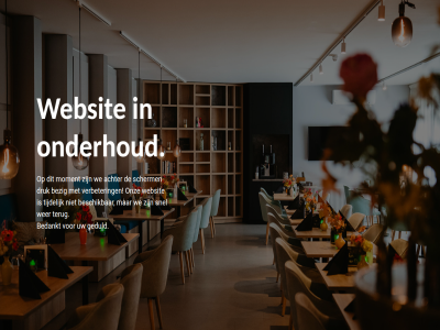 achter bedankt beschik bezig druk geduld moment onderhoud onz scherm snel terug tijdelijk verbeter we websit wer