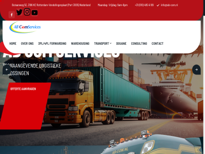+31 0 01 010 02 10 2024 3 3005 3088 3196 3pl 3pl/4pl 4 41 495 4pl 55 5c 6pm 8 89 9am 9am-6pm a aanvrag ab ab-com ab-com.nl advies afgeleverd b b.v bedrijf begrijp behoeft bel belang bespar betrouw bied binn boet budget butaanweg c chain com complet consult container copyright creatiev cruciaal d dienst document douan douaneaangiftes douanedocument e e-mail effectiev efficient ernar ervar expertis f forward g garander gat geavanceerd h he hoogt hoogwaard i info@ab-com.nl innovatie innovatief j k kc klant kost kostenefficientie kwaliteit l lever logistiek luchtvracht m m2 maandag mail management manier meerder meest n naadlos nederland nieuw nodig o offert onderzoek onz oploss opslag opslagruimt optimization overzicht p partner port r regel rendabel rotterdam rotterdam-vondelingenplat s servic serviceprovider services sit slimm smirnoffweg softwar solution spoedlever strev succes supply t team tevred tijd till toegewijd toonaangev transparant transport transportproces trucking uitvoer v veilig verborg vondelingenplat vrag vrijdag w warehous we wegtransport wereldwijd werk wij z zeevracht zending zorg zorgelos