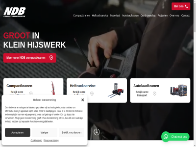 +31 0 1 125 2000kg 2025 383 5 6 63 7463 accepter afstand apparat assortiment autolaadkran ax bedien begint beher bekijk bel bent bepaald best bezit bied bred breng by c1 c10 c10e c1e c30 c30e c4e c6 c6e chat compact compactheftruck compactkraanverhur compactkran complex contact cookiebeleid cookies dankzij demontag design direct eentrap efficient efficienter eind en/of ensched ervar format functies gan gebruik geeft gegeven geschikt gespecialiseerd goed grag grot hal heftruck heftruckservic hijskluss hijswerk hoogwaard hulpmiddel id info info@ndbbouw.nl informatie intrekt invloed jezelf jij jou jouw kan keuzehulp klar klein kleinschal klus kom krachtpatser kran krapp krijg lager lepelar leuker locaties logistiek machin machines mak makkelijker mast materiaal meter modern moeilijk mogelijk montag naast nadel ndb net nieuwst nodig ondank ondersteun ongang onz overal overslag partner powered privacyverklar professional project raadpleg rijss rock ruw s sit slag slan smaller stat stemm surfgedrag technologieen till toegank toestemm tol transport uitdag uiteenlop uiterst uniek vacatures verwerk voorkeur we weiger welk wendbar werk wij zoal