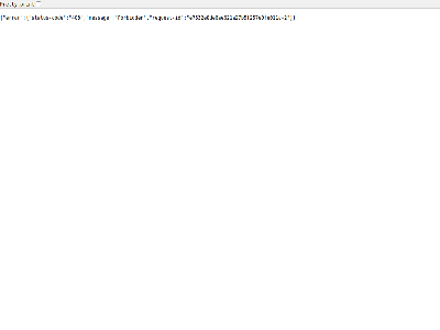 -2 403 cod e7532e8de6ae621a27b5f257e0fe011c error forbid id messag request request-id status status-cod