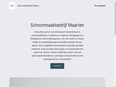 -12248099 06 aansluit bedrijf begrijp belangrijk betrouw bied daarom dagelijk dienst enkhuiz ervar ervor fris ga geavanceerd grondig hebt houd info@schoonmaakbedrijfmaarten.nl inhoud jarenlang jouw maart maatwerkoploss nodig omgev onderhoud onz partner perfect periodiek privacy privacybeleid professionel representatief ruimtes schon schoonmaakbedrijf schoonmaakdienst schoonmaakwerk team techniek tiptop uitzien vloeronderhoud vloerrein we wens werkomgev zorgt