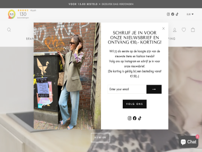 a artikel b be begin blog c cadeaubon collectie collection d doorgan echt eerst esc eur facebok fashion first garderob geinspireerd h hoogt i inspirer instagram item jij k koer l last lat lies log lover m marlies merk n new nieuw nieuwst o onlin onz order p pre pre-order r rak s sal shop sluit stylistes the tiktok trend trendy v volg volop voorjar winkel winkelwag zoek