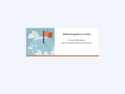 actief contact geplaatst instructies leverancier nem webhostingpakket websit