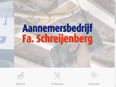 1937 aannemersbedrijf aannemersbedrijfschreijenberg.nl bouw bouwt fa renovatie schreijenberg sind verbouw vertrouwd