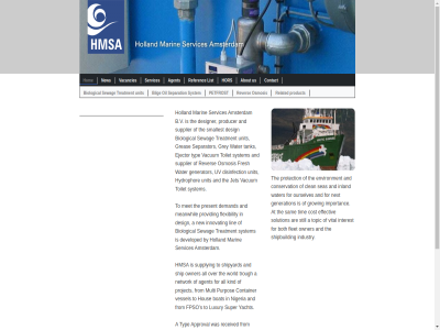 2007 a about after agent all amsterdam and approval are at b.v bilg biological boat both by clean comprehensiv conservation contact container content copyright cost demand design designer developed disinfection effectiv ejector email environment environmental flet flexibility for fpso fresh from generation generator greas grey growing hmsa holland hom hor hous hydrophor importanc industry inland innovat innovation inspection interest jet kind lin list lloyd long luxury marin meanwhil met multi netherland network new next nigeria oil osmosis ourselves owner period petfrost present producer product project protection provid purpos received referenc register related responsibility rever s sam seas separation separator servic services sewag ship shipbuild shipping shipyard skip smallest solution still super supplier supplying system tank term testing the tim to toilet topic treatment trough typ unit us uv vacancies vacum vessel vital water wher world yacht