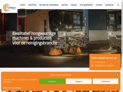 +31 042 2026 578 745 accepter b.v beher bekend borstel contact cookie cookies disclaimer europ gebruik gegeven goldston hom hoogwaard info@goldstone-europe.com informatie kwalitatief maaimachines machines nam nem nieuw onderdel onkruid onz optimaliser policy preferences privacyverklar product reinigingsbranch servic toelever toestemm vacatures veegmachines verhur verwijz websit wegdekreiniger weiger wij