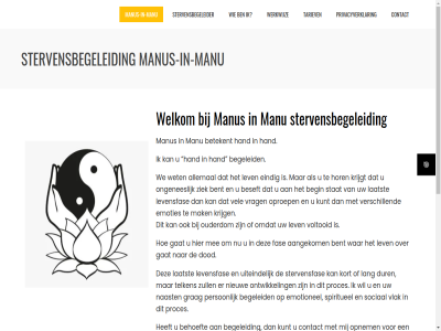 -10206422 06 17 1902 aangekom allemal begeleid begin behoeft bent beseft betekent castricum contact dh dod dur eindig emoties emotionel faq fas gat grag hand hashthemes hor info info@stervensbegeleiding-manus-in-manu.nl kennismakingsgesprek kort krijg krijgt kunt laatst lang lev levensfas link mak manu manus manus-in-manu mee naast nieuw ongenes ontwikkel opnem oproep ouderdom person privacyverklar proces rooseveltlan sociaal spiritueel stat stervensbegeleid stervensbegeleider stervensfas tariev telken them total uiteind vel verschill vlak voltooid vrag war we welkom werkwijz wet wordpres ziek zull