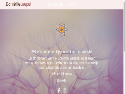 0628263969 2024 7a 8162 86445553 adres afsprak atelier berichtj bezield btw coaching contact cookiebeleid daniell duisterestrat epe facebok gauw gegeven gepland gl healing info@danielleleepel.nl instagram kijkj kvk leepel leiderschap leuk lief liefd mail massages moment neemt nl004251603b12 nummer praktijkruimt privacybeleid stat stur telefon volgt vrouwelijk websit werk wet zodra