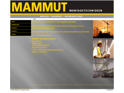 -12279927 06 12.31.81.135 27 6031xk bedrijfsprofiel contact e e-mail hom jos kesselsbe.nl klik mail mammut mammutbevestigingen@gmail.com mobiel montagetechniek nederweert palmstrat product rabo thijss vacatures