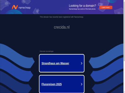 auf automatisiert ben bereitgestellt beziehung crecida.nl das dies dieser domain domain-inhaber dritter dynamisch generiert has inhaber keiner komm mit namecheap nutzt oder parking policy privacy programm recently registered sedo seit steh this und vom von webseit werbeanzeig with wurd