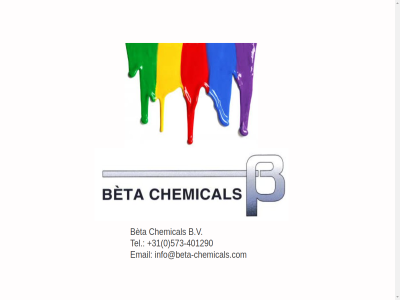 +31 -401290 0 573 b.v bèta chemical email hom info@beta-chemicals.com tel