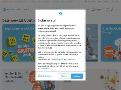 0.00 1 10 12 2 2e 2x aanbied accepter actie advertenties ah ah.nl albert assortiment avondj bekijk bestell beweg bezorgd binn bio bioscoopkaartj bonus boodschapp box buit communicatie cookie cookiebeleid cookies daarmee daarnaast deal del derd eerst eig extra favoriet feedback film ga gebruikt gef genoeg gepersonaliseerd geplaatst giga gratis griep grootst heijn hel herfst hoofdinhoud informatie inlogg instell interesses internetgedrag intrek jar jou jouw keuz kies klantenservic klikt koffiespecial korting last lekker les mak makkelijker media min mogelijk monin onlin onz partij pass per persoonlijker plaats portuges premium privacybeleid prober product profiel scor servies smak snack snel social spaaracties spar stap supermarkt tafel techniek terra toestemm vergelijk verkoud verzamel verzilver via volg websit weiger wek welk wij wijzig win winkel zakelijk zet zoek